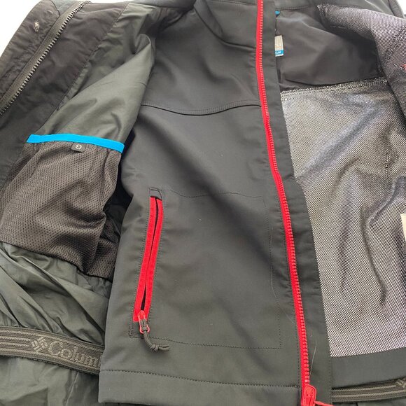 Columbia Titanium Bugaboo Three-In-One Interchangeable Jacket, Boys Size 10-12 - Picture 7 of 13